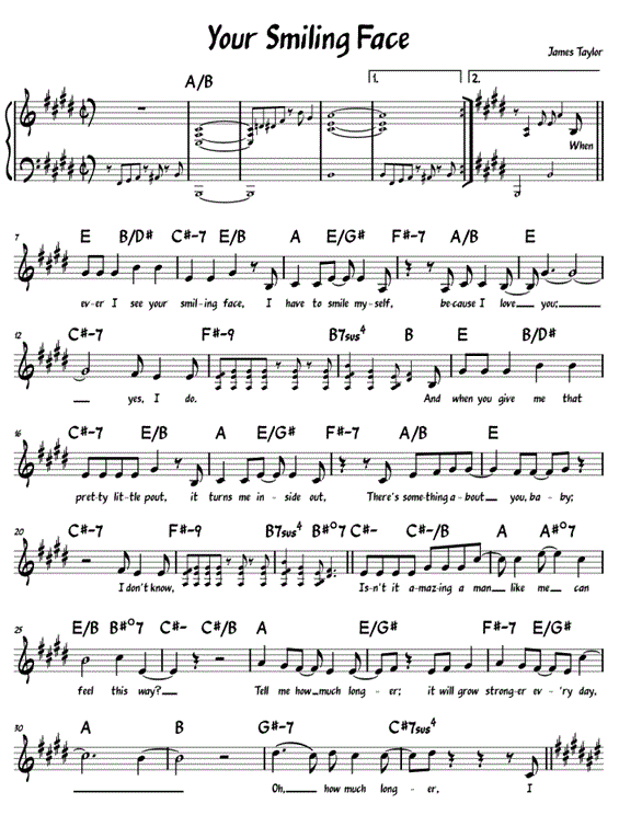 Sheet Music